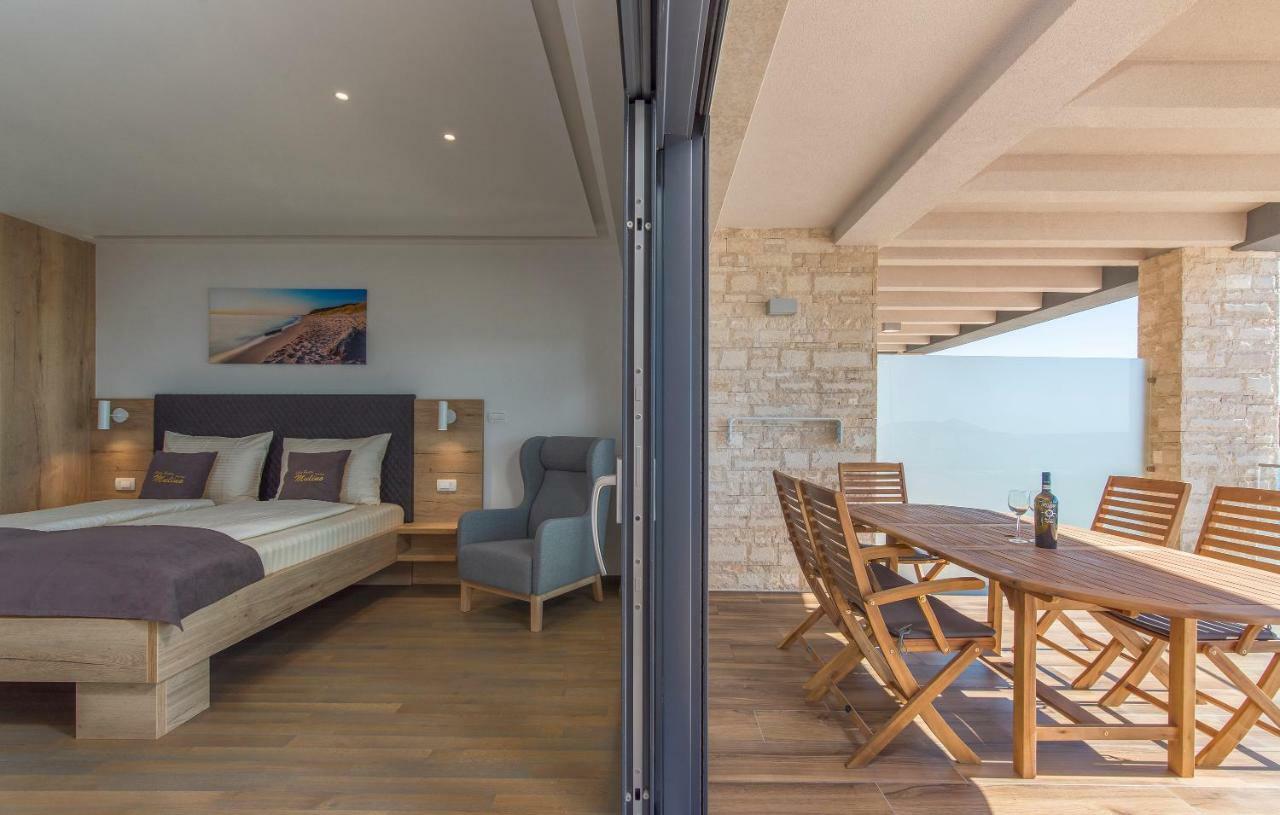 Villa Punta Mulino Lovrečica 外观 照片